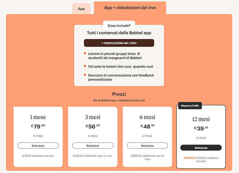 Babbel Lifetime scontato