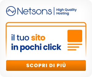 Codice sconto Netsons Hosting