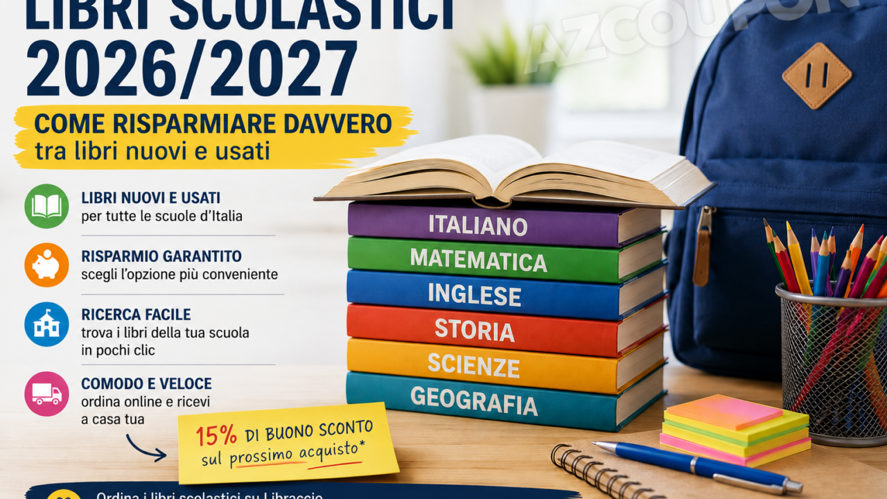 Libri scolastici 2026/2027: come risparmiare davvero senza impazzire tra liste, prenotazioni e libri esauriti