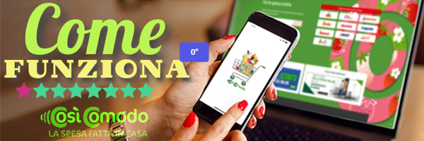 Come fare la spesa online su Cos&igrave;Comodo