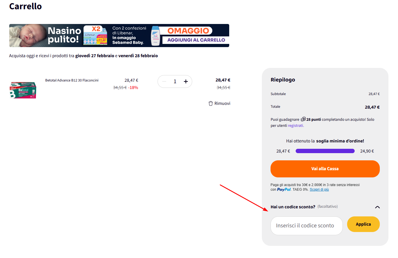 codice sconto Antica Farmacia Orlandi